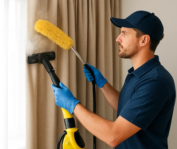 Trusted drapes cleaning technician Matty Curtain Cleaning st-pauls-nsw QLD