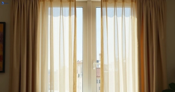 Dull dusty drapes in st-pauls-nsw before professional cleaning
